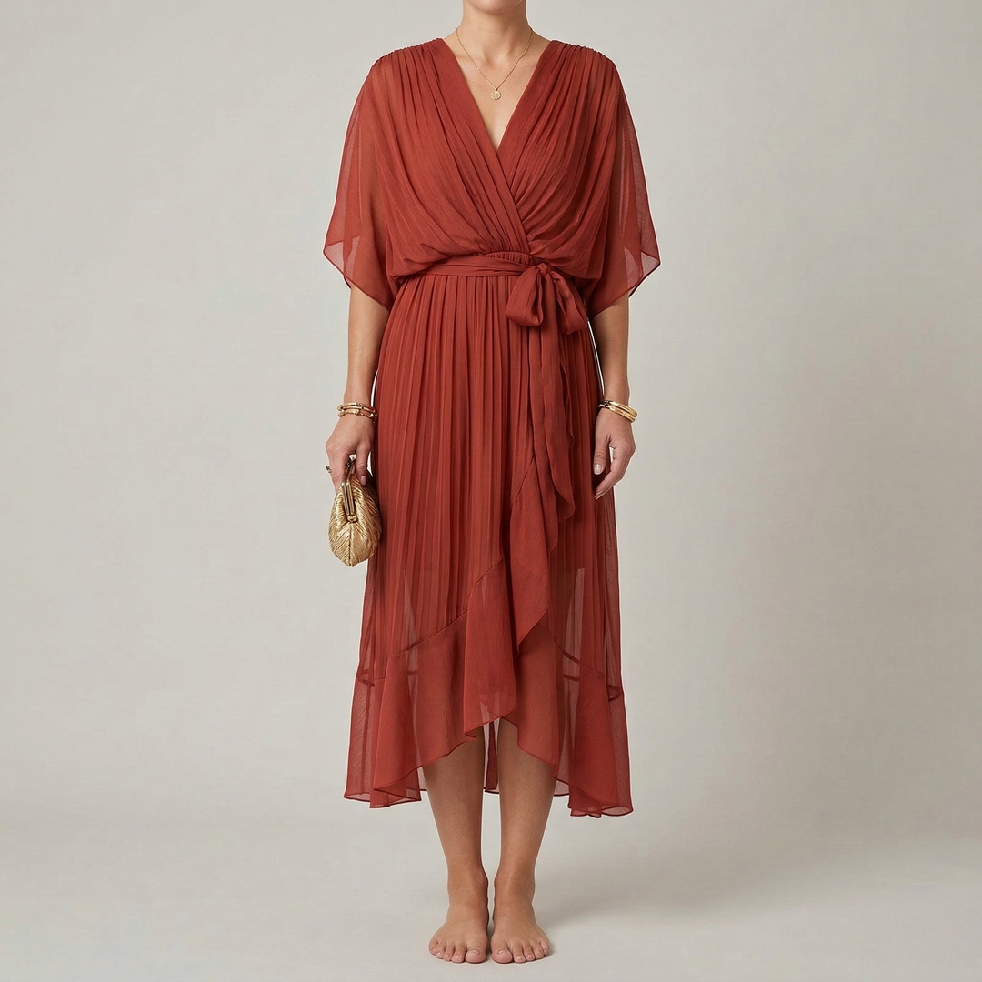 Long Summer Dress | Elegant Comfortable Women's Dress 10