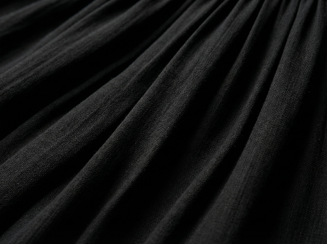Emma | Chic Long Sleeve Black Maxi Dress for Women