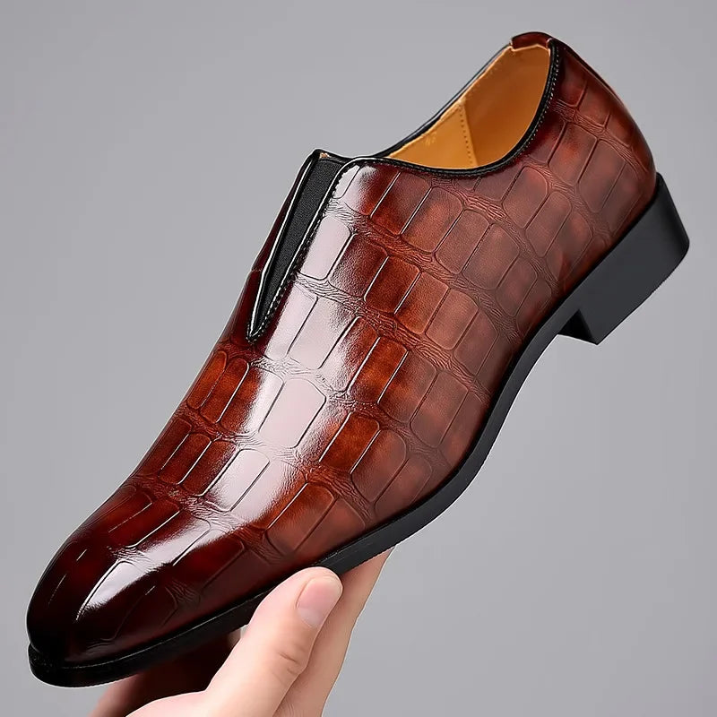 Men's Dress Shoes | Elegant Comfortable Genuine Leather Loafers 0