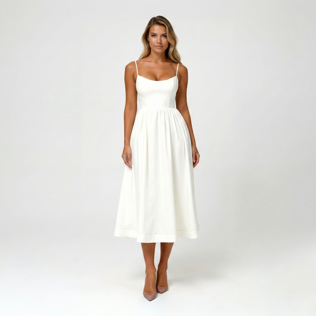 Midi Dress | Elegant Comfortable Summer Midi Dress 0