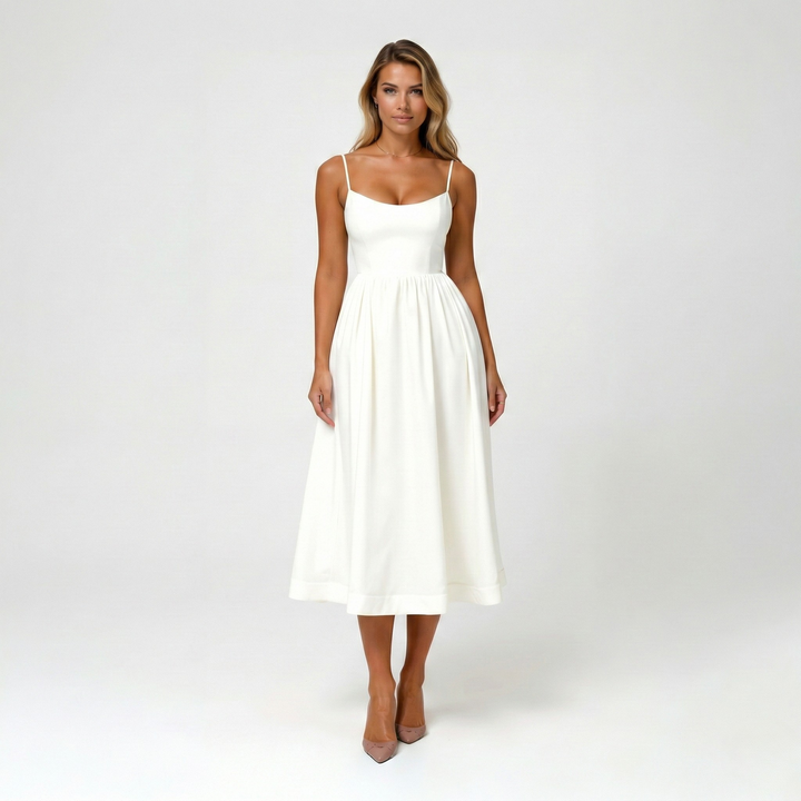 Midi Dress | Elegant Comfortable Summer Midi Dress 0