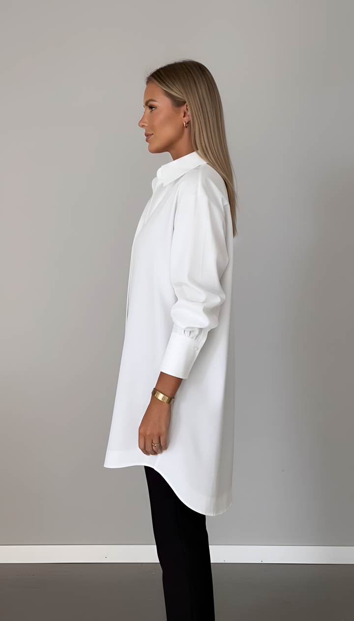 Oversized Cotton Shirt | Stylish Comfortable Women's Top