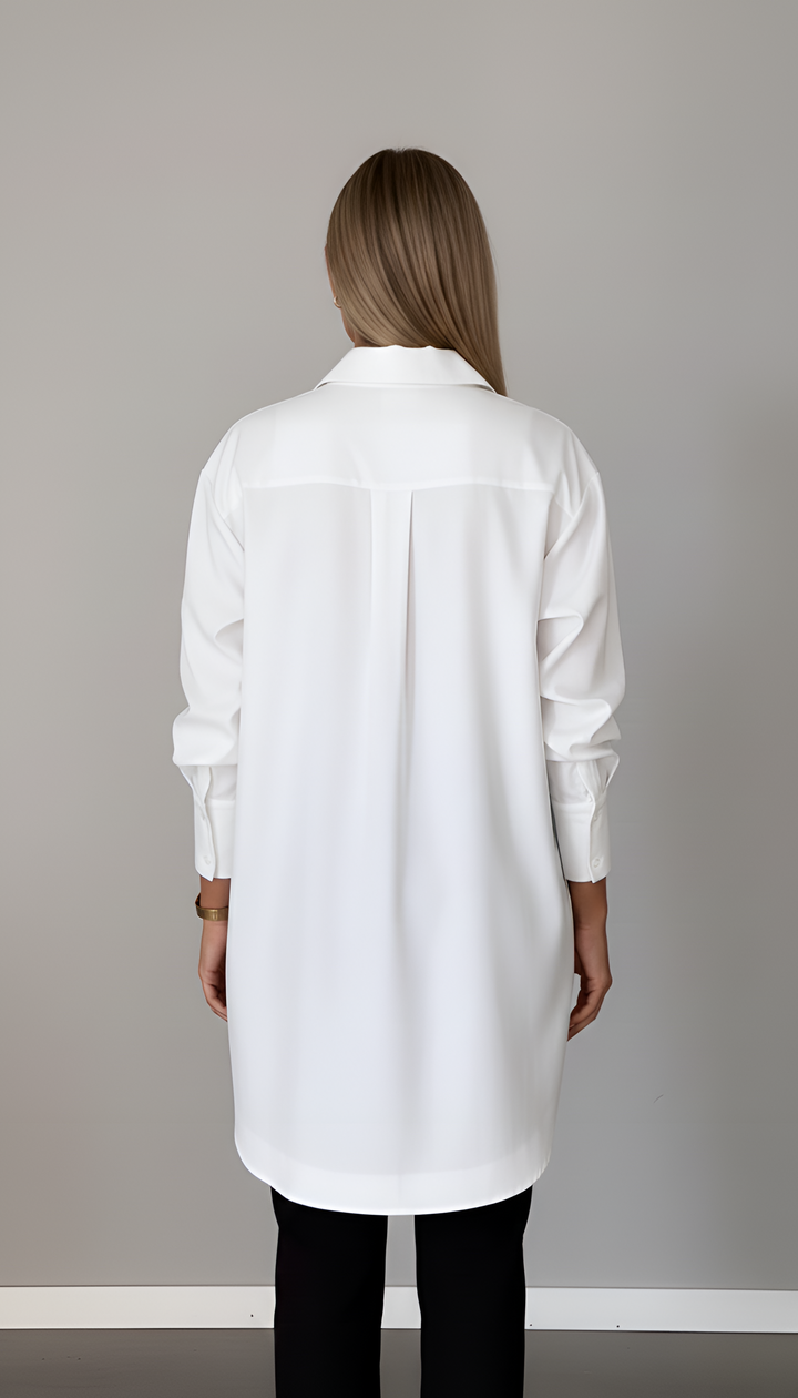 Oversized Cotton Shirt | Stylish Comfortable Women's Top