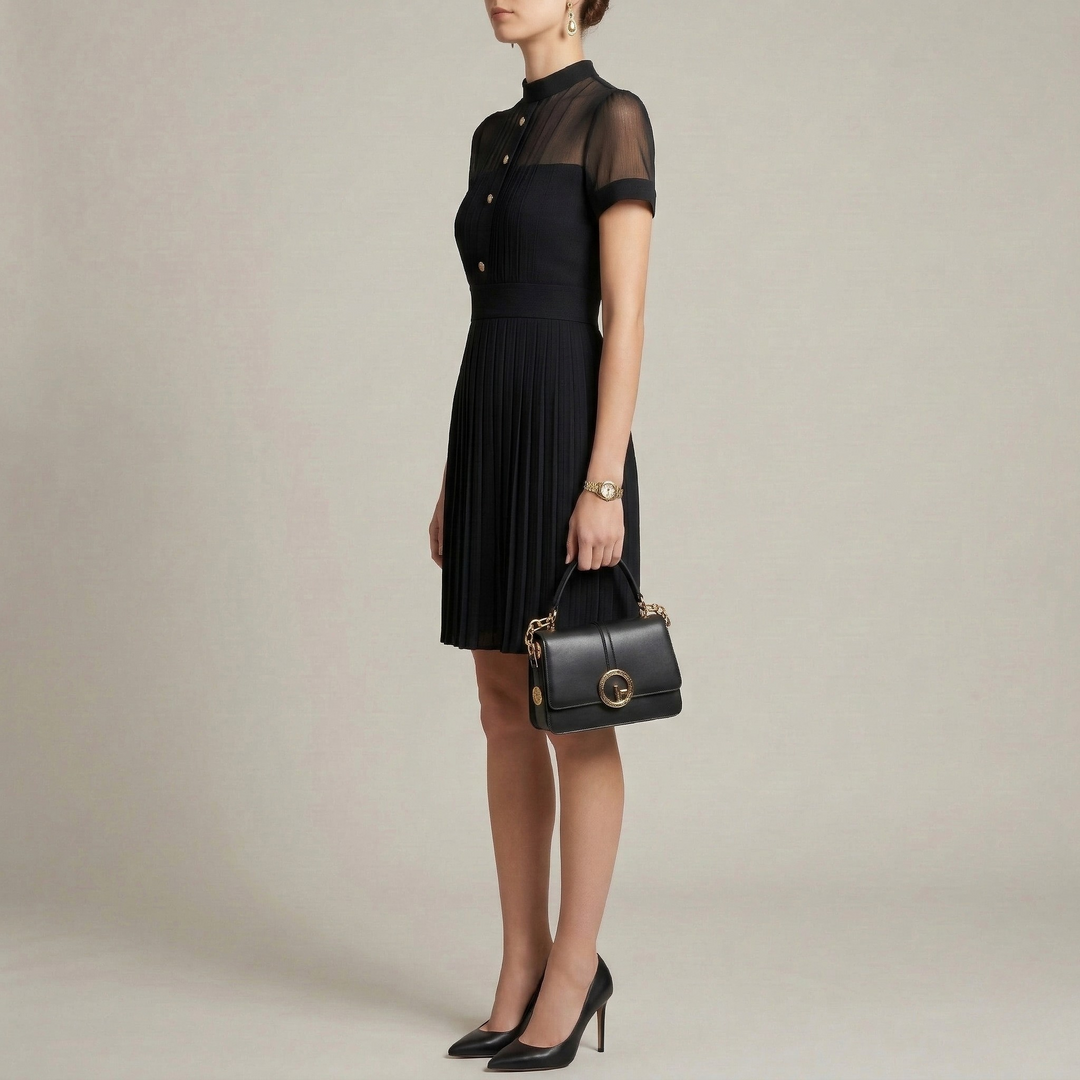 Pleated Dress | Elegant Versatile Summer Dress 1