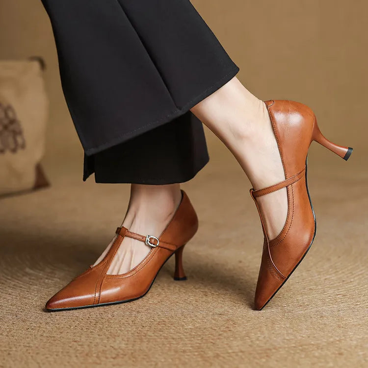 Pointed Toe Pumps | Elegant Comfortable Black Heels 0