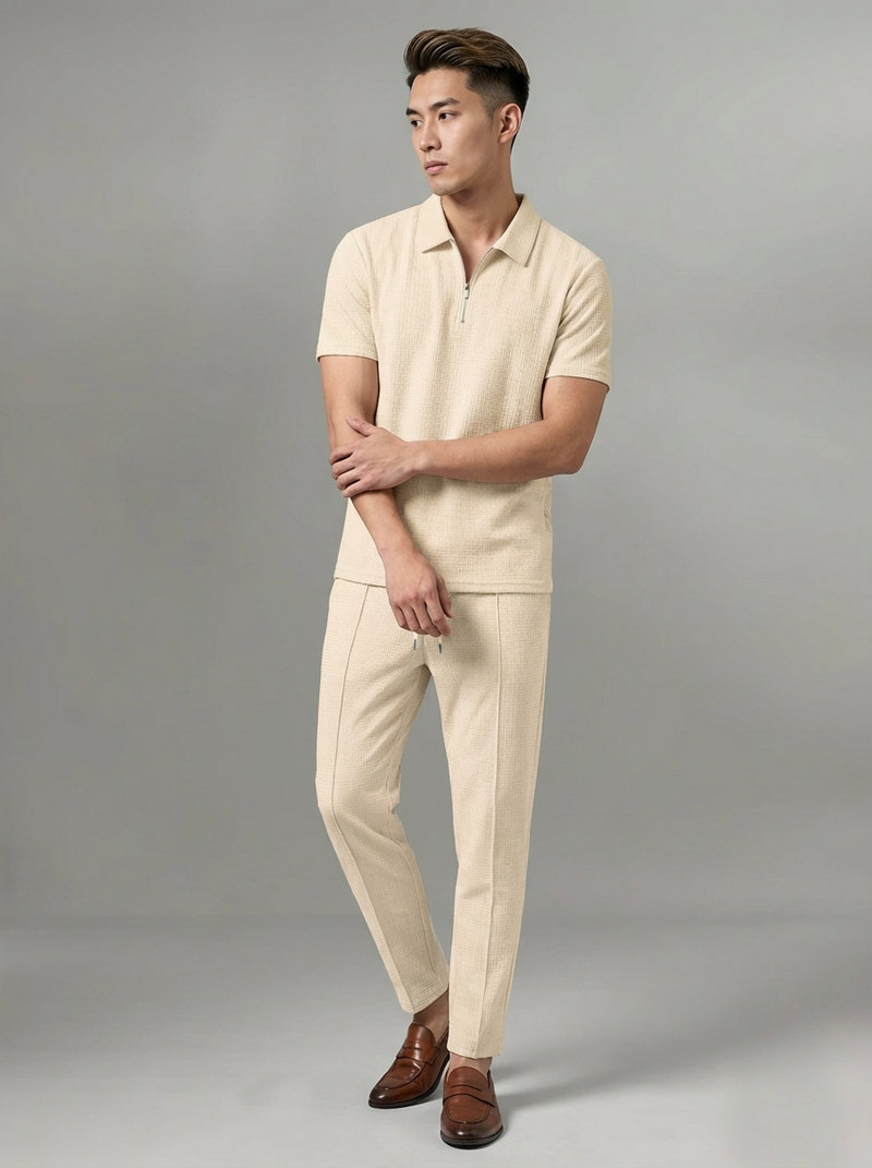 Liam | Casual Lightweight Knit Set for Modern Men