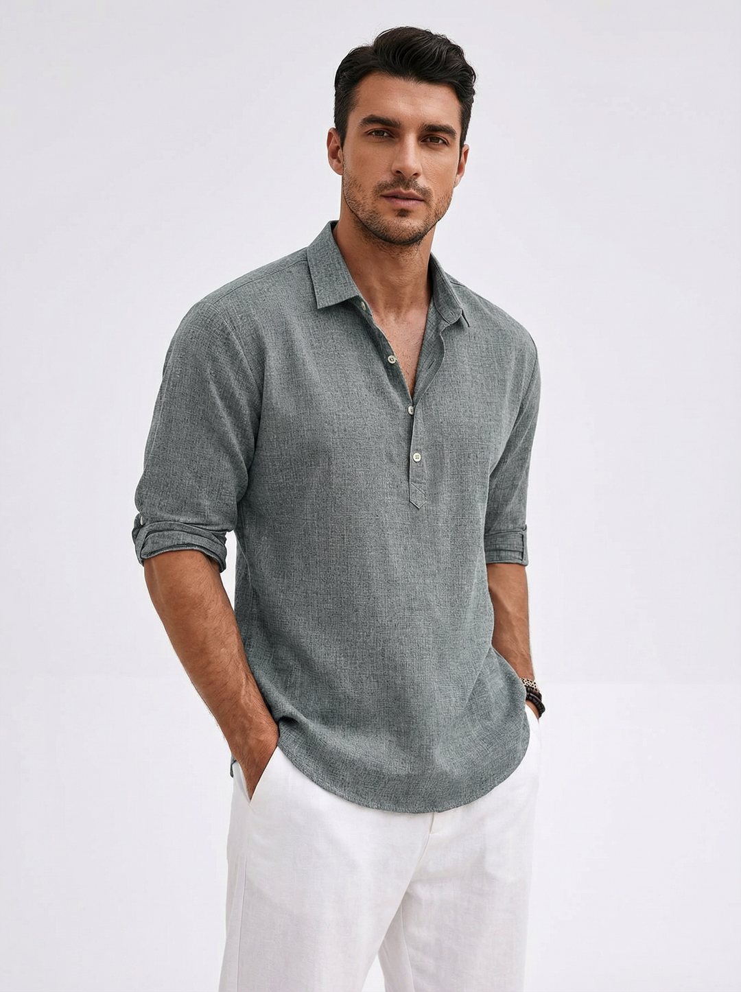 Ethan | Versatile Relaxed Men’s Shirt
