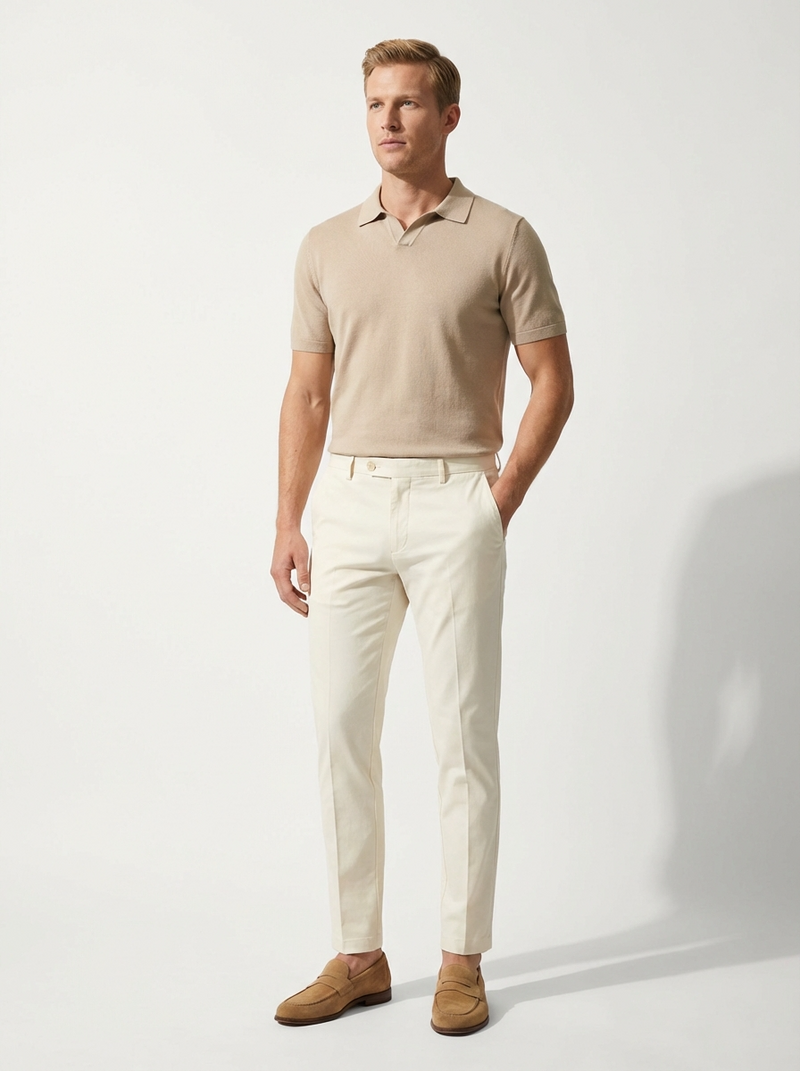 Ethan | Stylish Stretch Chino Trousers for Men