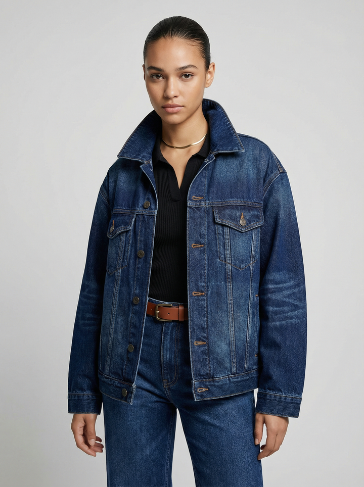 Denim Jacket | Stylish Cropped Women’s Outerwear