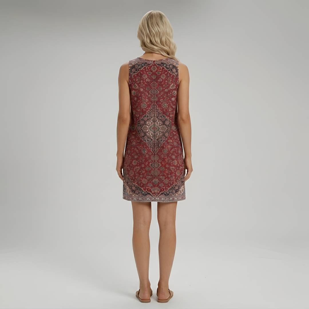 Sleeveless Ethnic Dress | Elegant Comfortable Summer Dresses 2