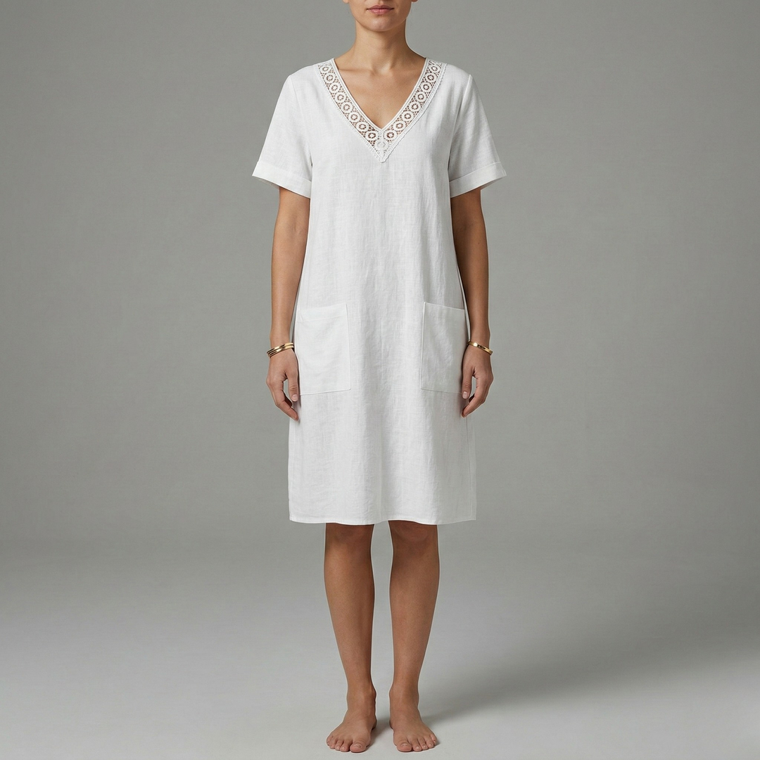 Summer Cotton Dress | Lightweight Stylish Womens Dress 0