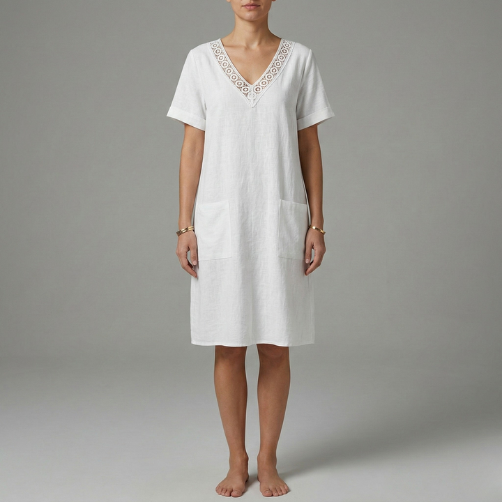 Summer Cotton Dress | Lightweight Stylish Womens Dress 0