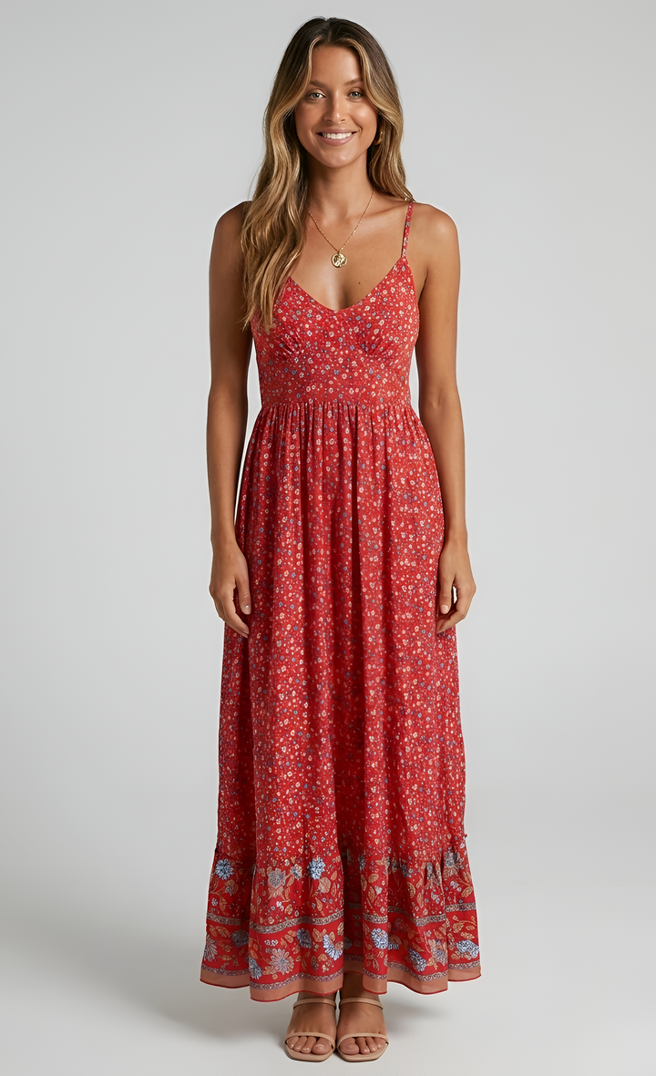 Summer Dresses | Elegant Floral Women's Dress for Effortless Style 4