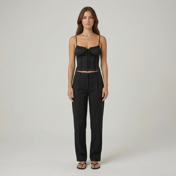 Women's Corset Top | Elegant Slim Fit Lace Blouse