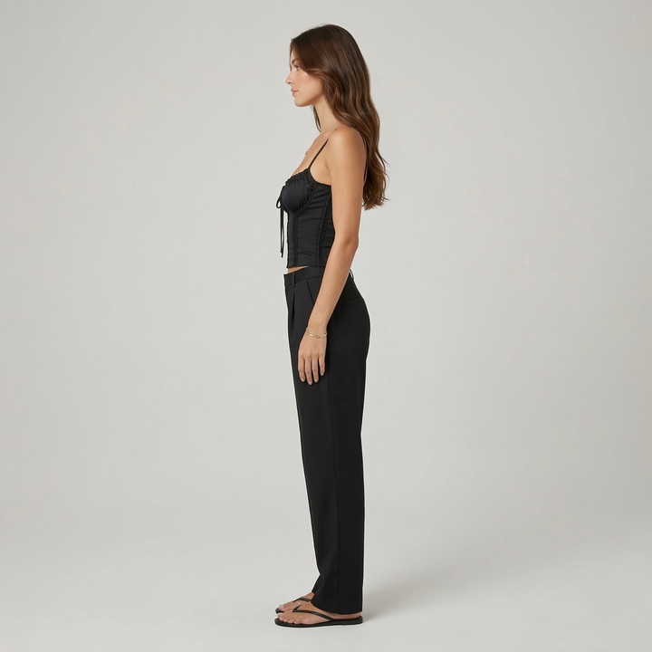 Women's Corset Top | Elegant Slim Fit Lace Blouse