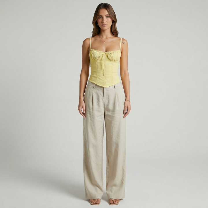 Women's Corset Top | Elegant Slim Fit Lace Blouse