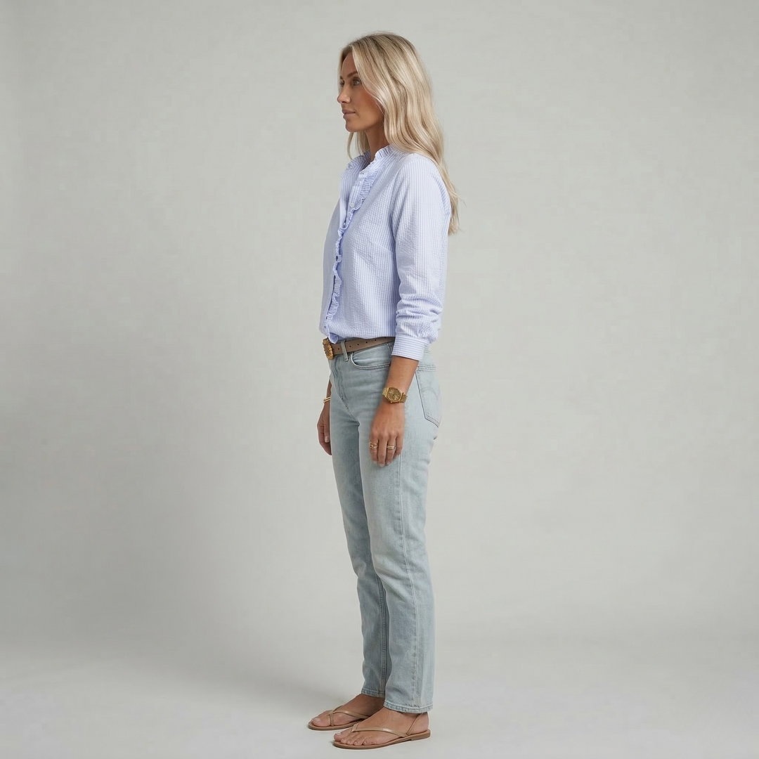 Women's Long Sleeve Blouse | Elegant Comfortable Casual Top