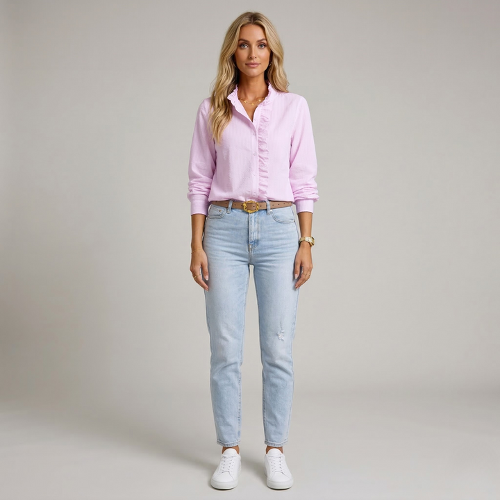 Women's Long Sleeve Blouse | Elegant Comfortable Casual Top