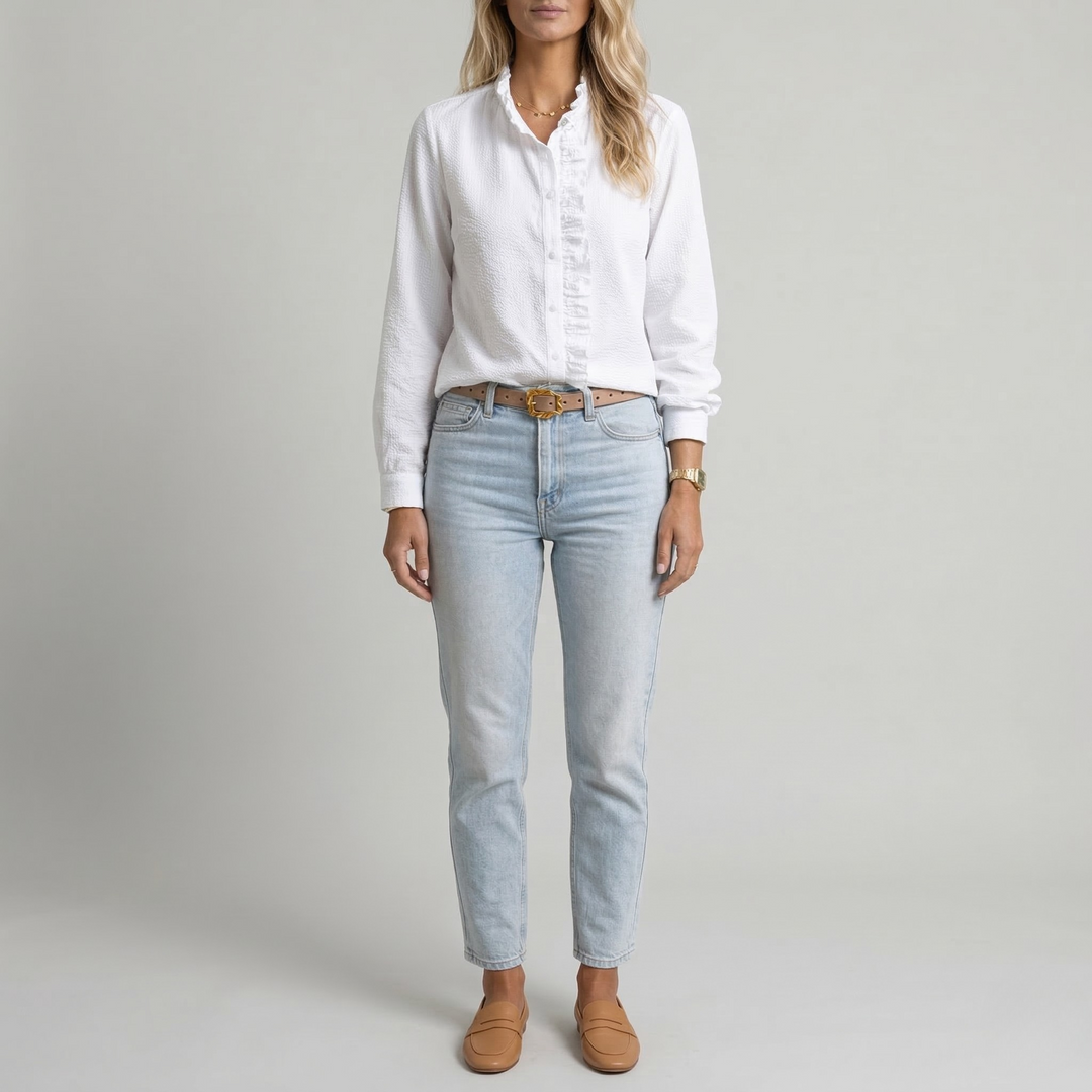 Women's Long Sleeve Blouse | Elegant Comfortable Casual Top