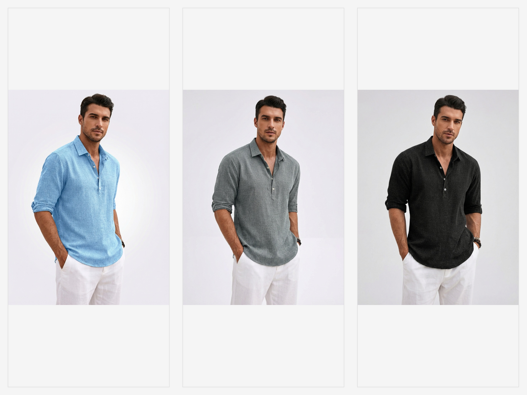 Ethan | Versatile Relaxed Men’s Shirt