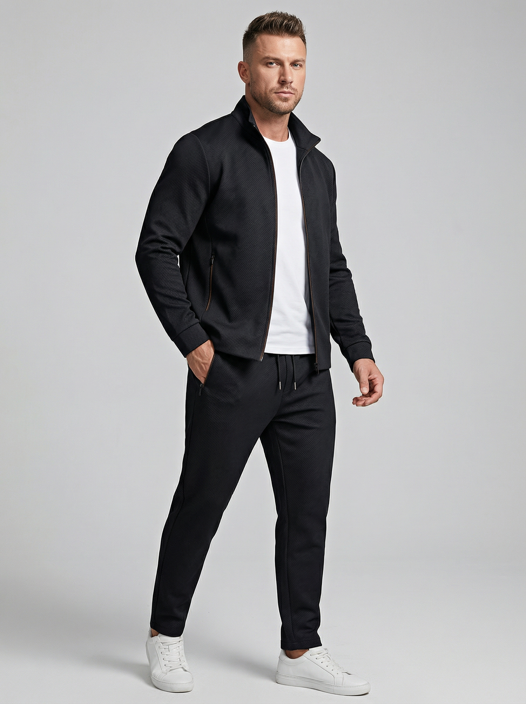 Performance Tracksuit Set | Stylish Comfortable Gym Clothes for Men